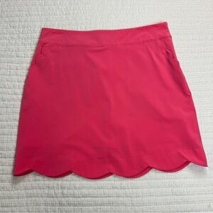 Vineyard Vines Vibrant Pink Mini Goof Tennis Performance Skort